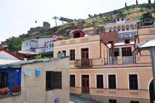 Отель Hotel Kalanga Тбилиси Четырехместный номер с балконом-7